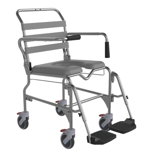 Aspire AP Commode (Swing Footplates)