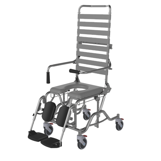 Aspire Tilt & Space Shower Commode