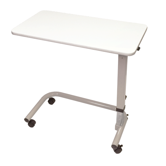 Aspire Overbed Table (White & Beech)