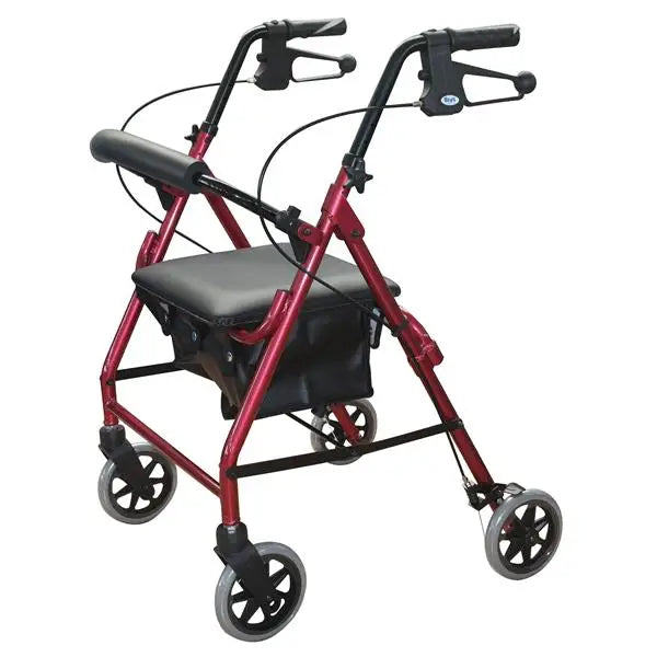 Days 102 - 6" Rollator RED